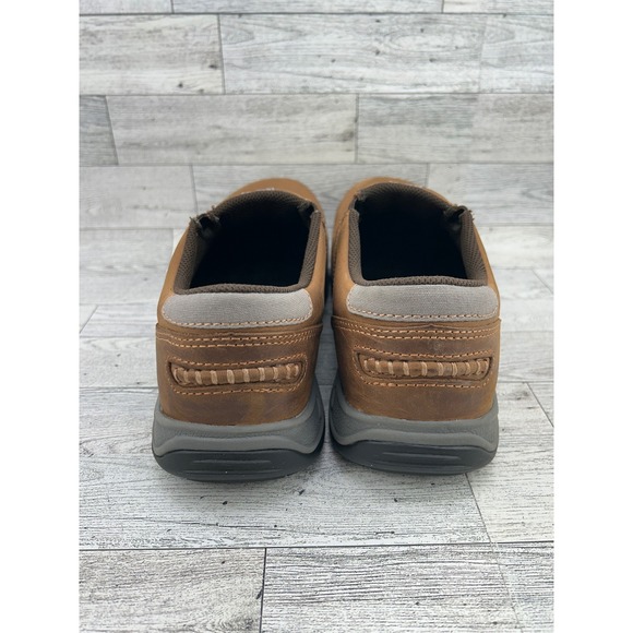 Red Wing Shoes 6705 Mens 8.5 D Brown Leather Safety Toe Slip On Work Shoes SD SR main image 13